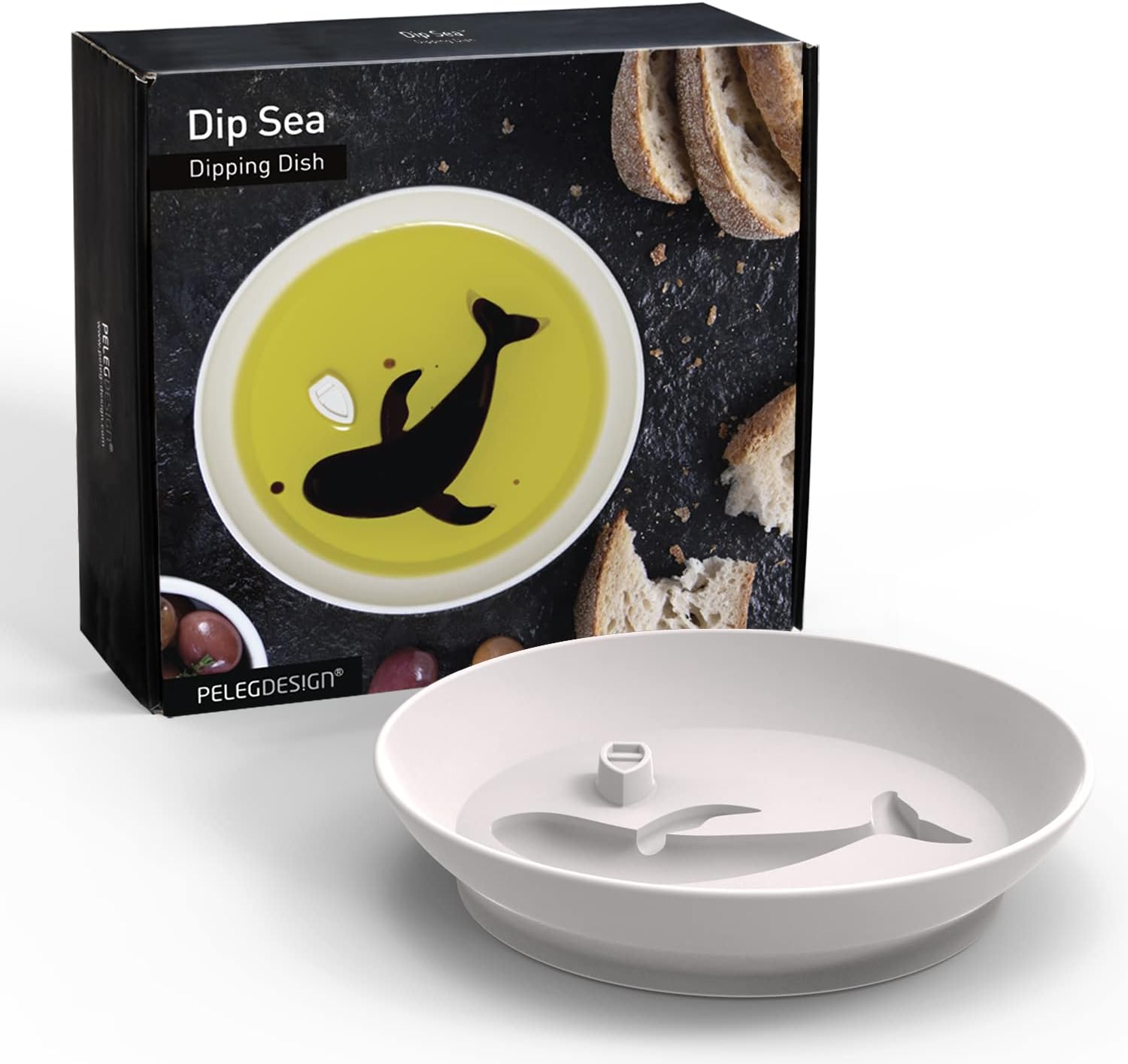 Peleg Design Dip Sea Whale Dipping Dish