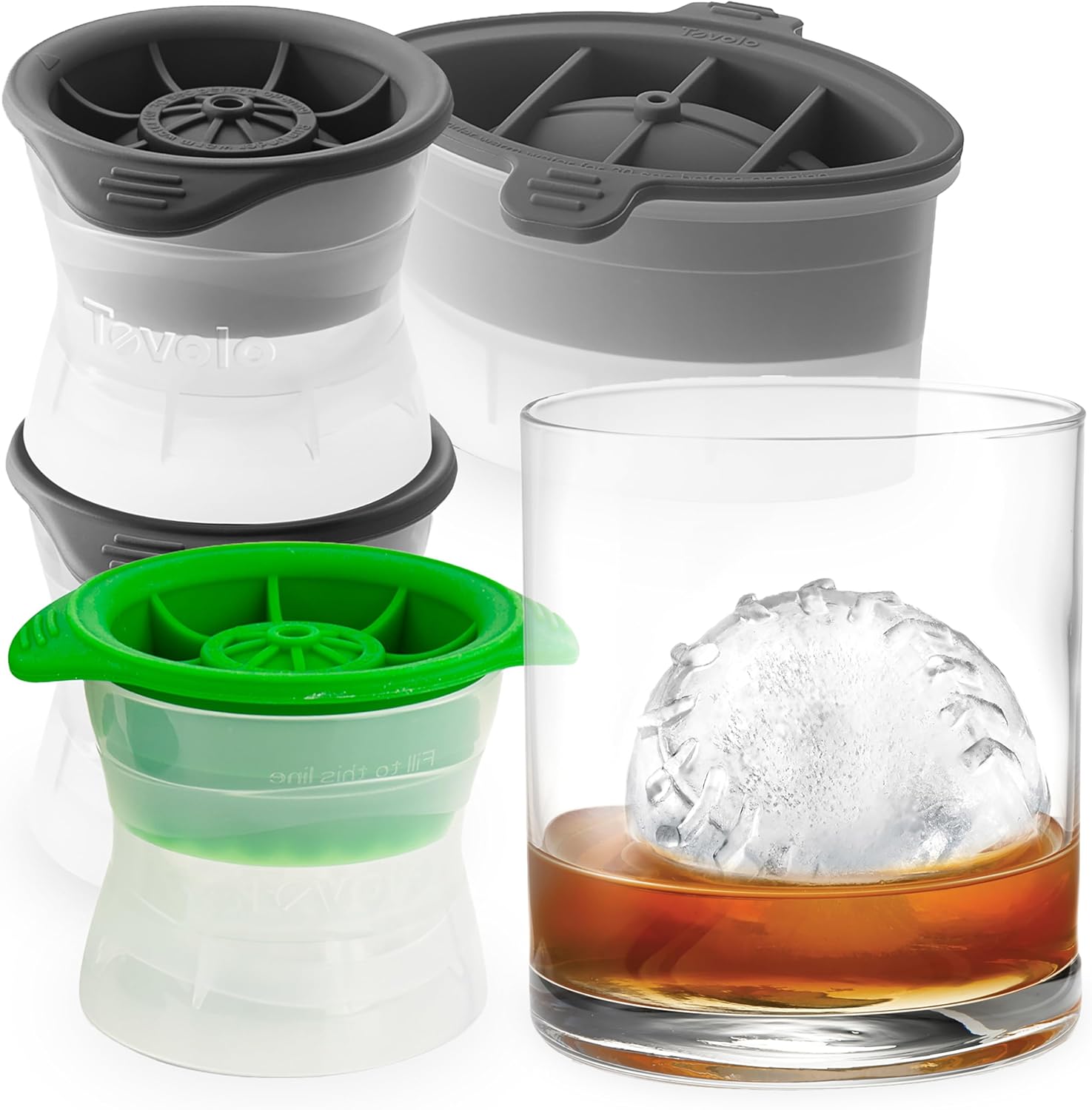 Tovolo Sports Ice Mold Bundle