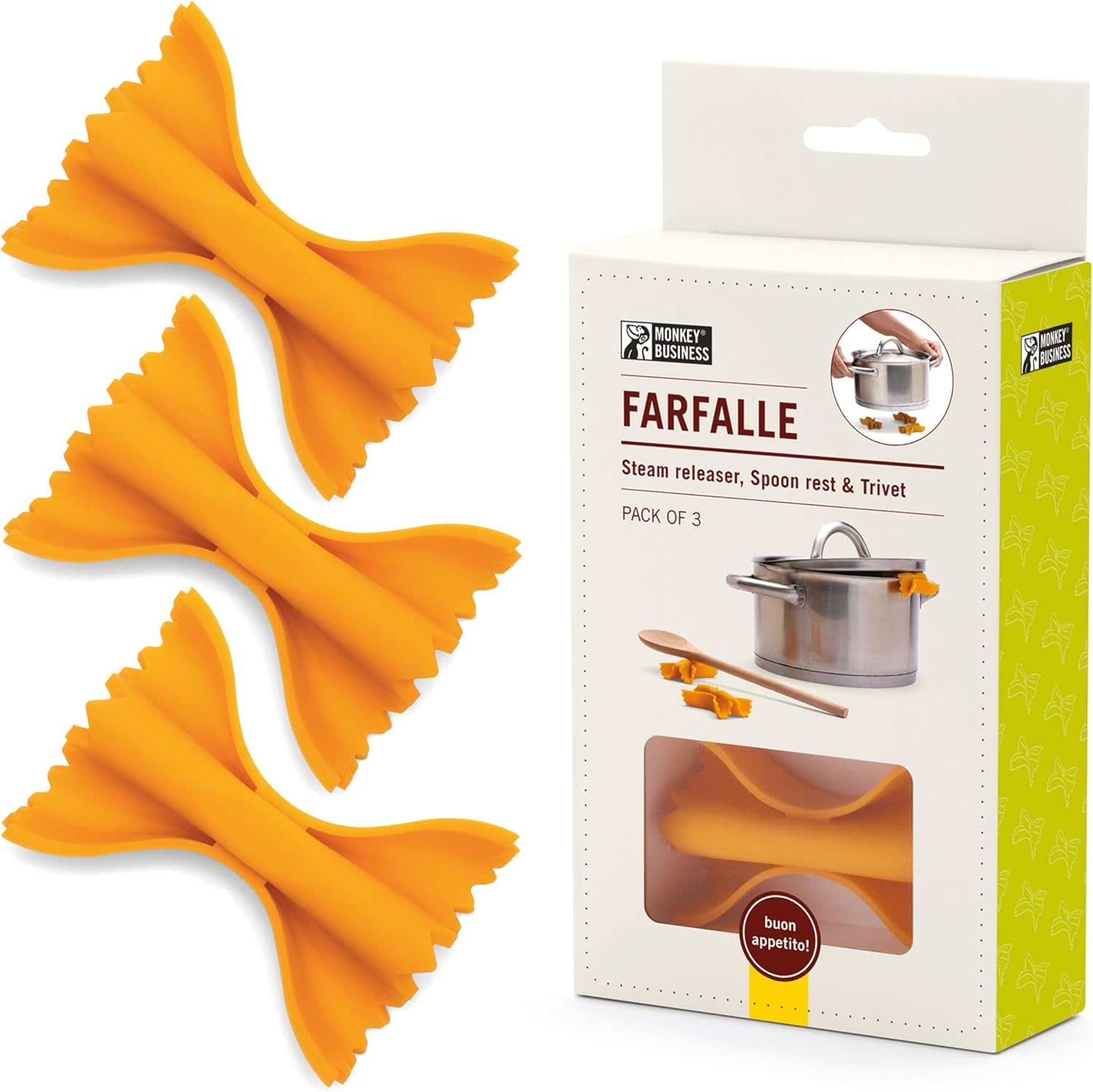 Monkey Business Farfalle Steam Releaser