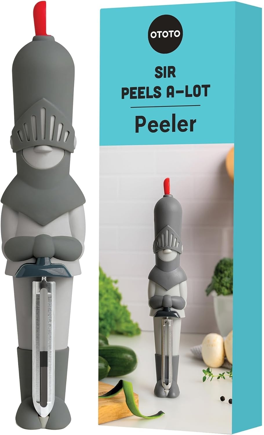 OTOTO Sir Peels-A-Lot Vegetable Peeler