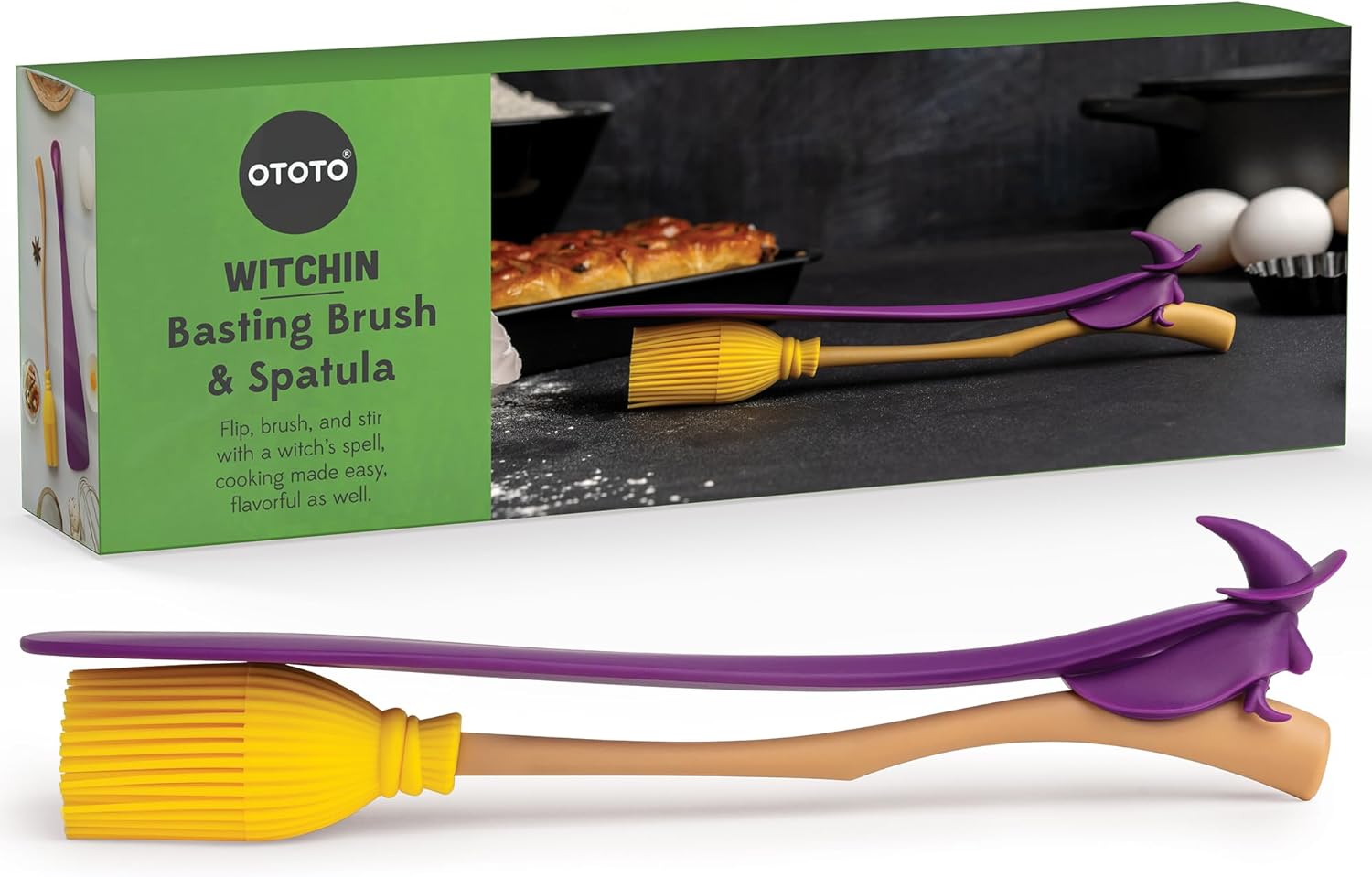 OTOTO Witchin' Pastry Brush & Baking Spatula