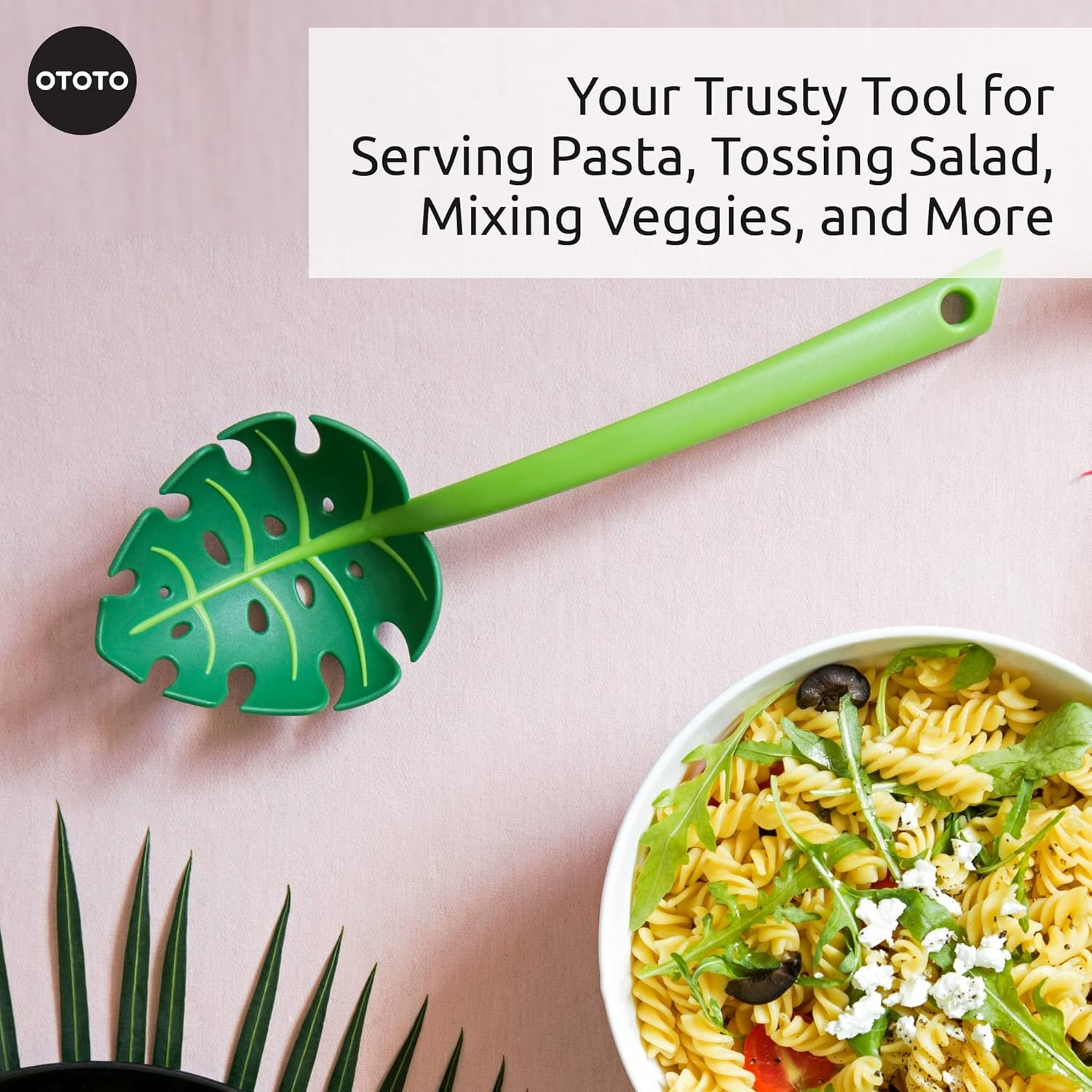 OTOTO Jungle Spoon Monstera Ladle