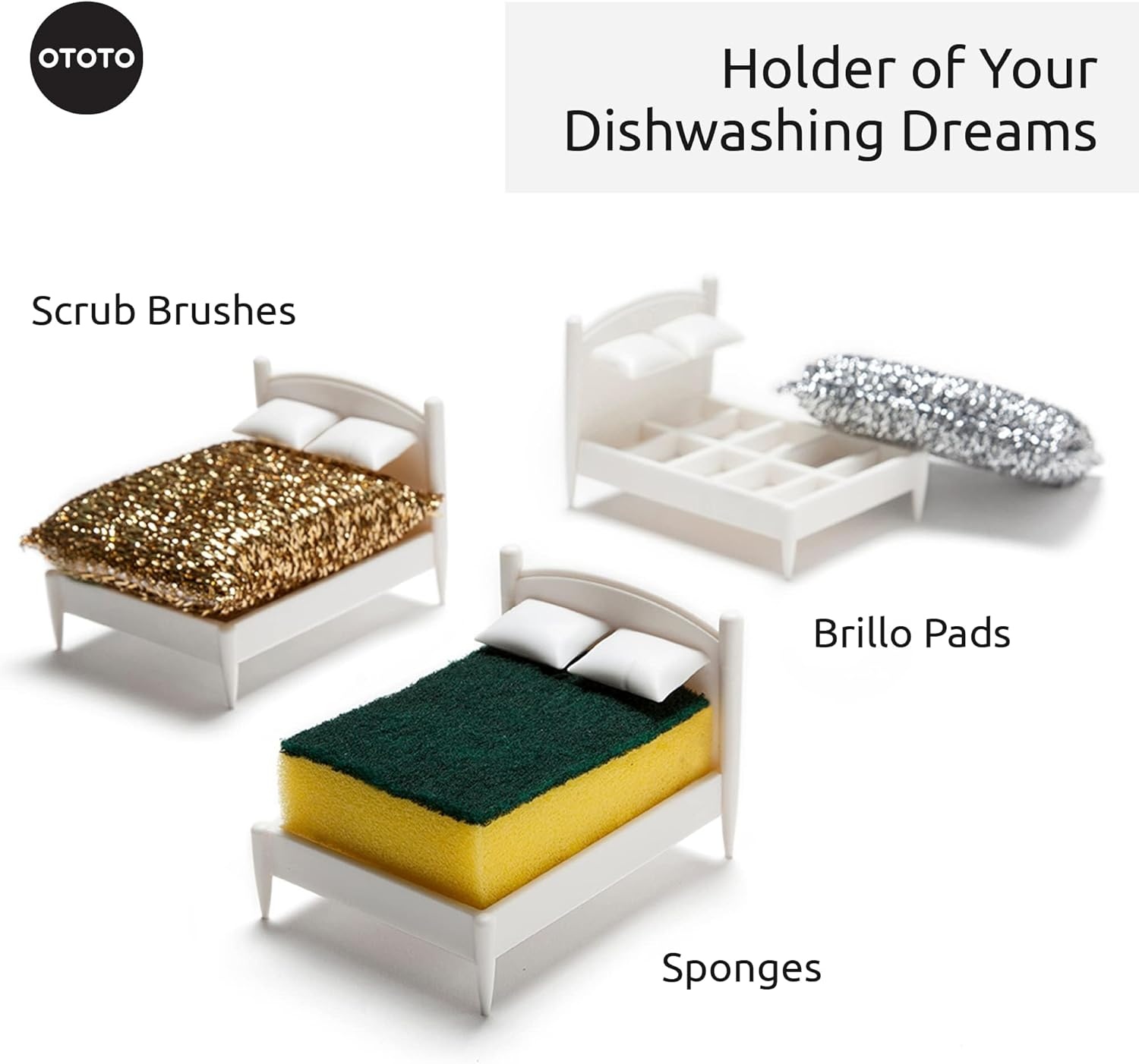 OTOTO Clean Dreams Sponge Holder