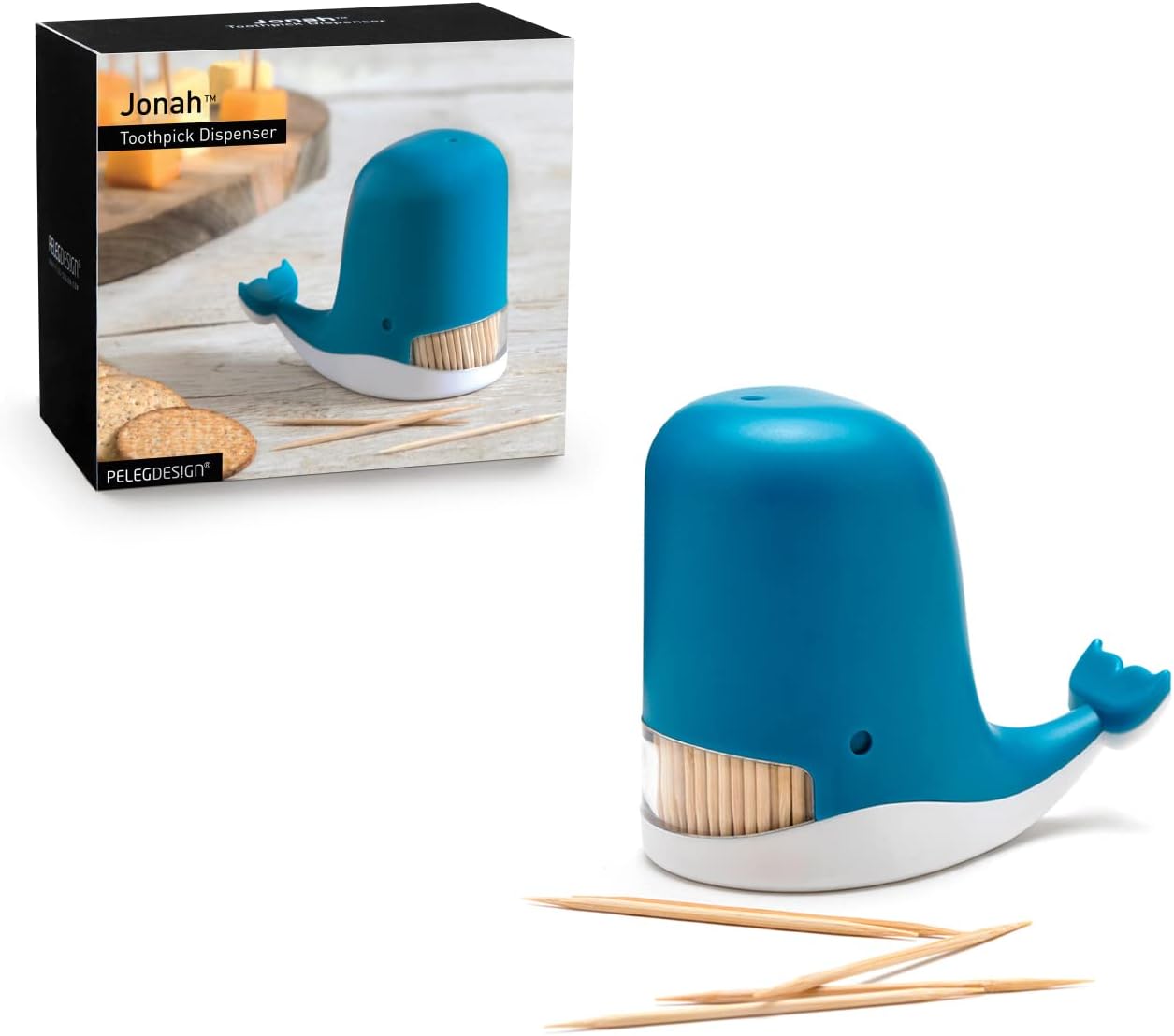 Peleg Design Jonah Whale Toothpick Holder