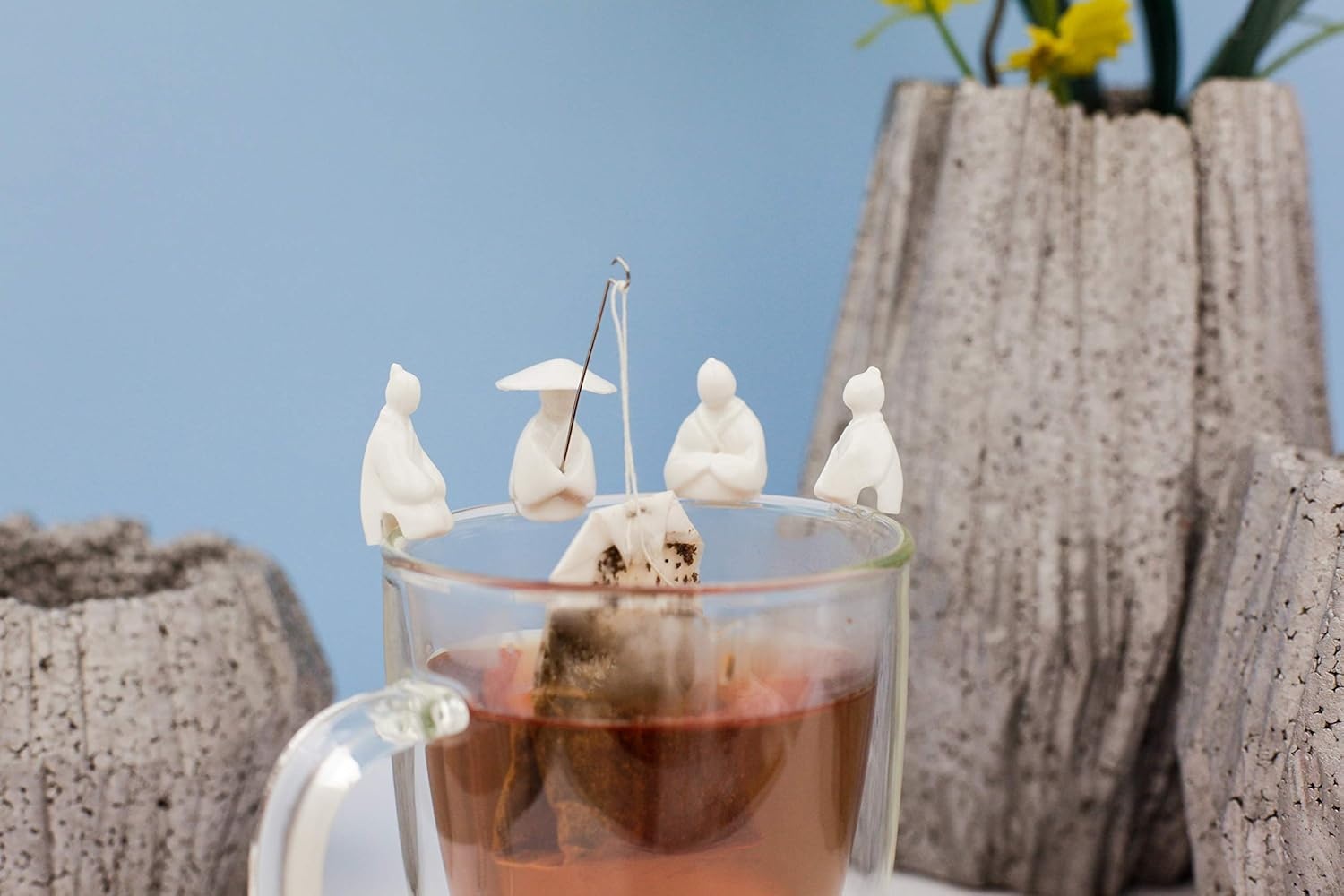 Kikkerland Fishermen Tea Bag Holders