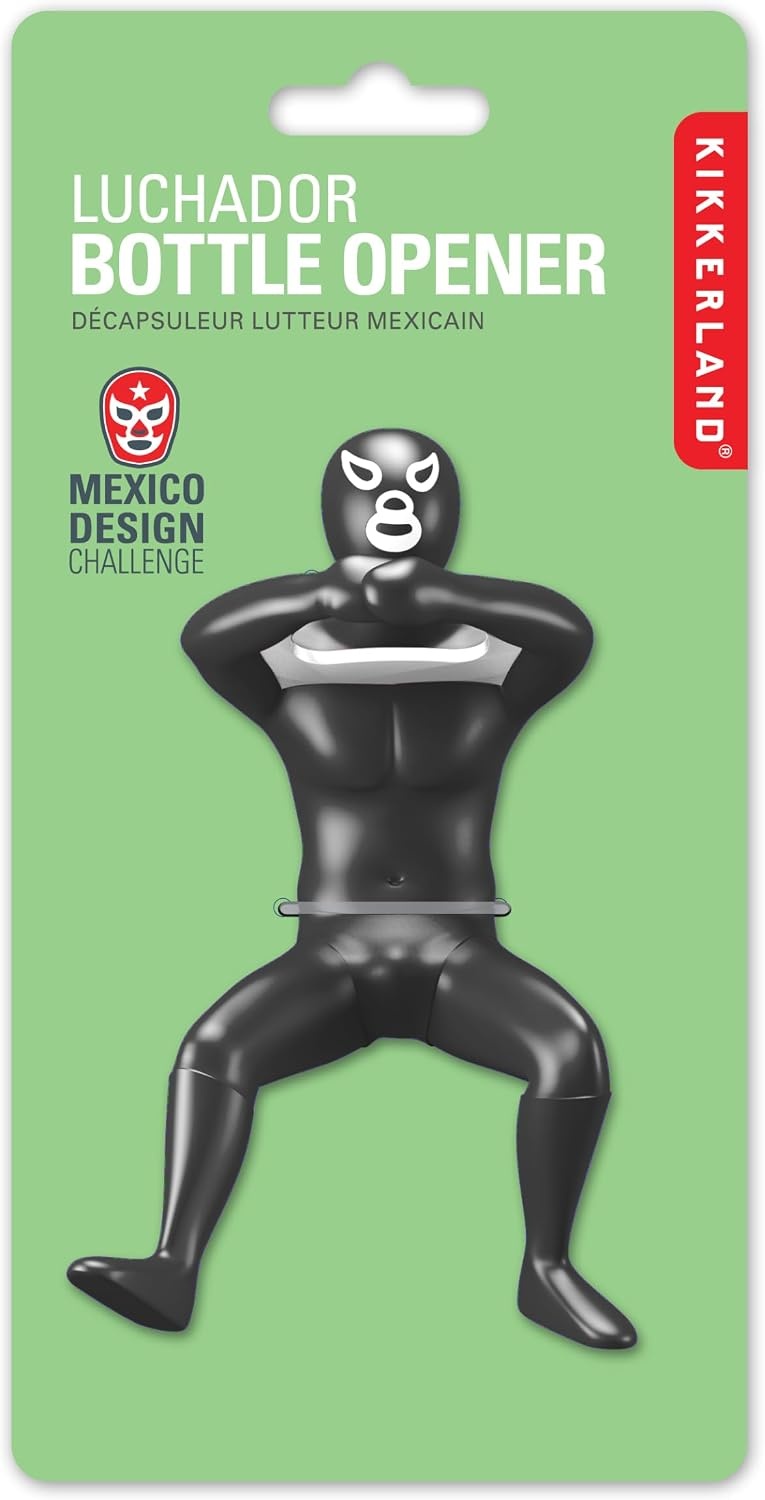 Kikkerland Luchador Bottle Openers