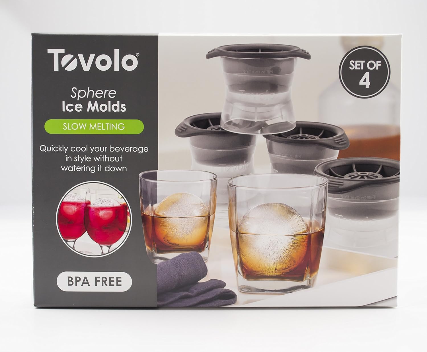 Tovolo Sphere Ice Molds (Set of 4)