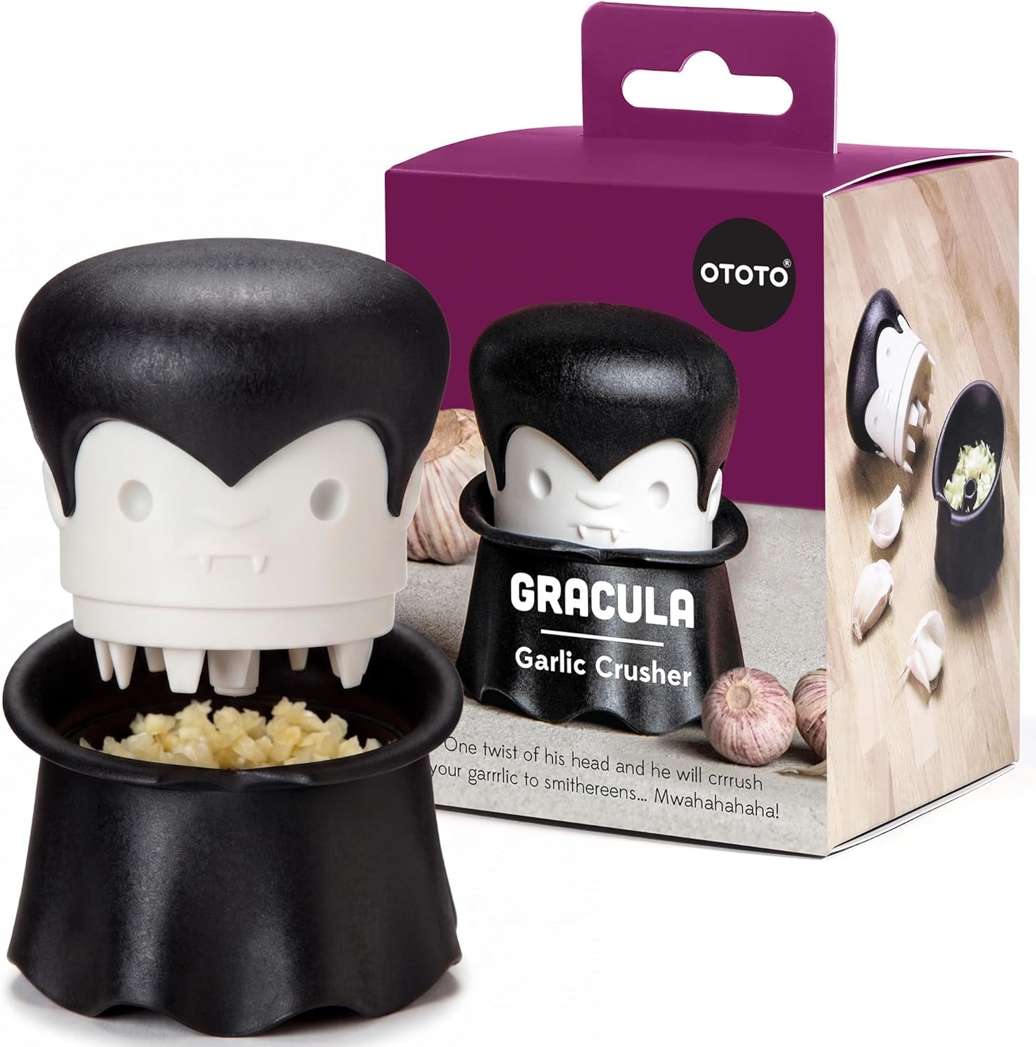OTOTO Gracula Garlic Crusher