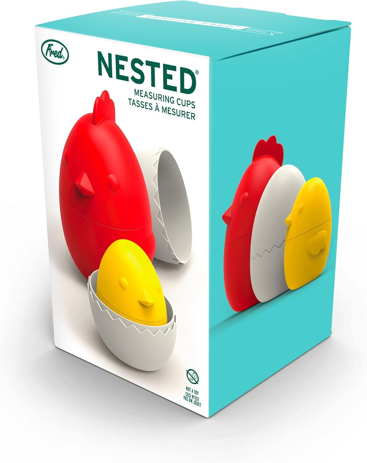 Genuine Fred NESTED Hen & Chick Measuring Cups